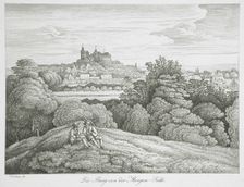 View of a City, 19th century. Creator: Johann Jakob Kirchner