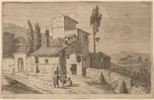 View of a Convent. Creator: Herman van Swanevelt