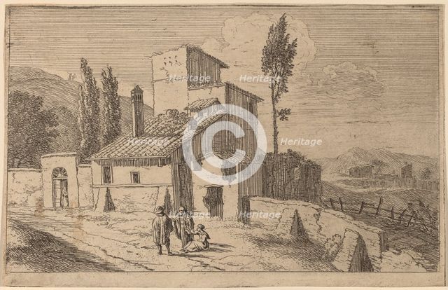 View of a Convent. Creator: Herman van Swanevelt.