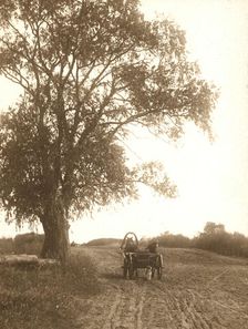 View of a country road near the Budunda Monastery, 1909. Creator: Vladimir Ivanovich Fedorov