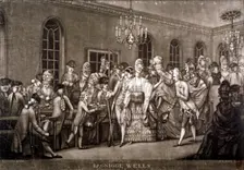 View of a crowded room in Bagnigge Wells, London, 1772. Artist: IR Smith