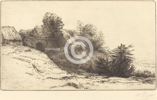 View of a Farm, 2nd plate (La ferme du Bienheureux). Creator: Alphonse Legros.