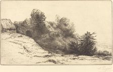 View of a Farm, 2nd plate (La ferme du Bienheureux). Creator: Alphonse Legros