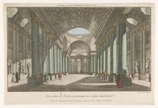 View of a gallery of sepulchral images, 1735-1805. Creator: Unknown