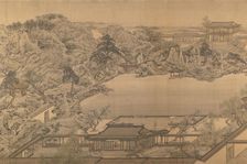 View of a Garden Villa, 18th century (?). Creator: After Yuan Jiang (active ca.1680-ca.1730)