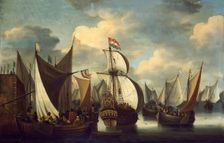 View of a Harbour, 1650. Creator: Jacobus Storck