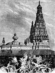View of a Hindoo Temple, Bombay c1891. Creator: James Grant