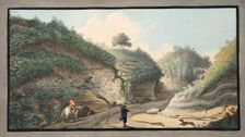 View of a hollow road leading from the Grotto of Pausilipo to Pianura, 1776