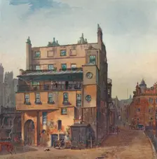 View of a house, Cecil Street, Westminster, London, 1882. Artist: John Crowther