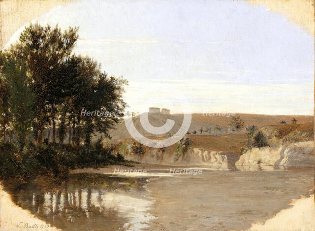 View of a Lake, 1797. Creator: Louis Leopold Boilly.