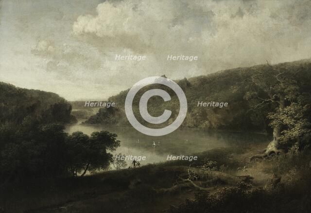 View of a Lake, c. 1830s. Creator: Thomas Doughty (American, 1793-1856).