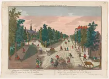 View of a park in Schiedam, 1742-1801. Creator: Anon