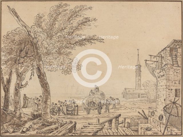 View of a Port. Creator: Unknown.