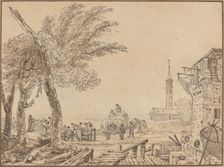 View of a Port. Creator: Unknown