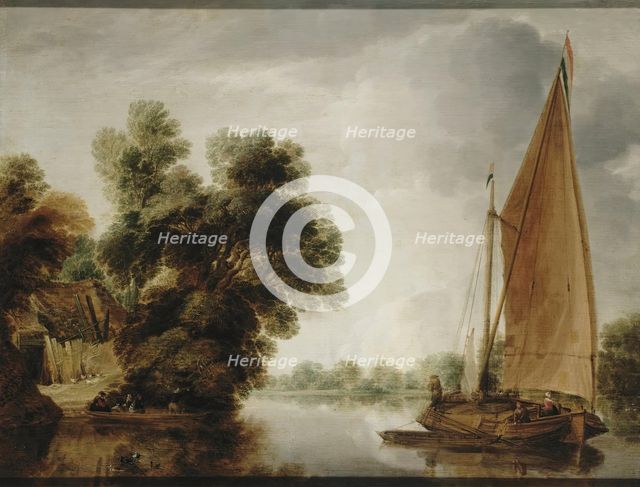 View of a River, 1639. Creator: Gillis Peeters.