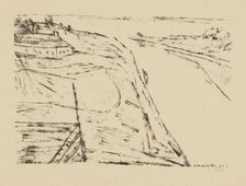 View of a river, 1912. Creator: Klee, Paul (1879-1940)