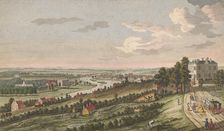 View of a river with ships and boats on the water in moonlight, 1753-1797. Creators: Pierre François Basan , Pierre Fouquet, Pierre Jacques Duret