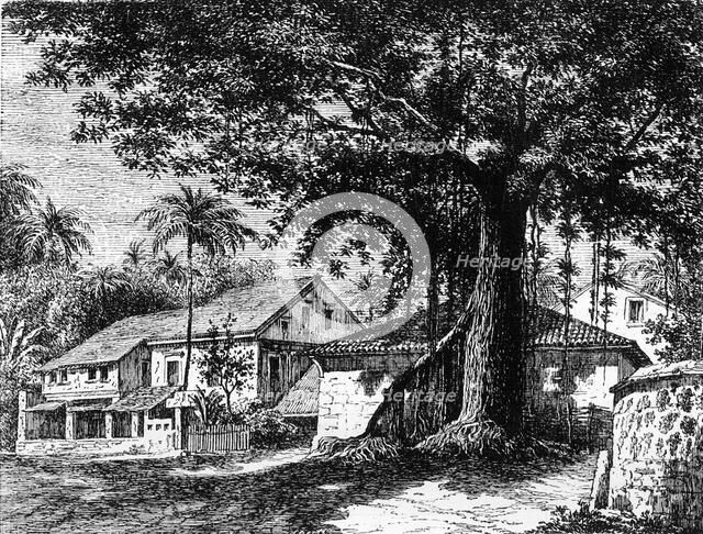 'View of a Street in Mazago, Bombay', c1891. Creator: James Grant.