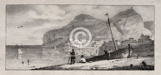 View of a Seaport. Creator: Horace Vernet (French, 1789-1863).