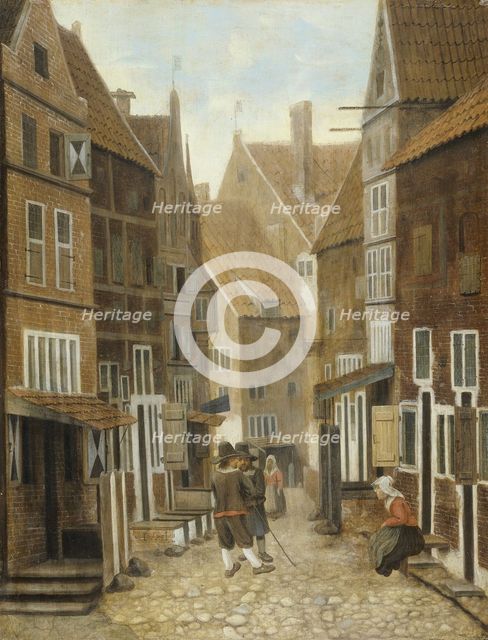 View of a Town, 1654-1662. Creator: Jacobus Vrel.