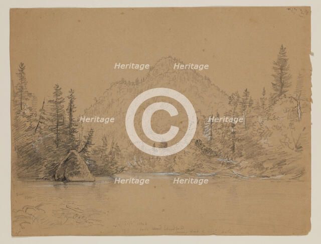 View of a Valley, 1846. Creator: Thomas Cole.