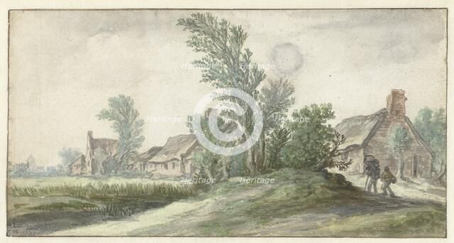 View of a village, c. 1627. Creator: Jan van Goyen.