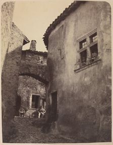 View of a Village, late 1850s. Creator: Domini (French, 1829-1895)