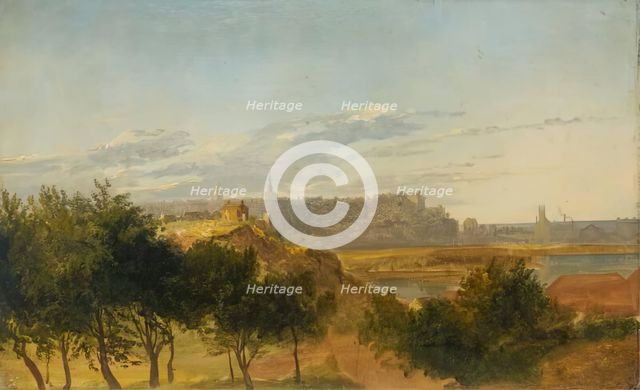 View of Aberdeen from the South, 1850-1870. Creator: James William Giles.