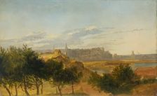 View of Aberdeen from the South, 1850-1870. Creator: James William Giles