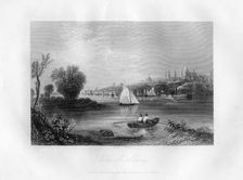 View of Albany New York State, 1855.Artist: DG Thompson