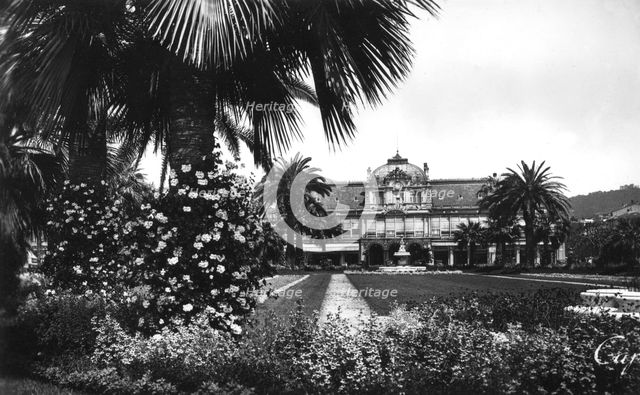 View of Albert I Gardens and the Casino, Nice, South of France, early 20th century. Artist: Unknown