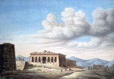 View of an Egyptian Temple, Dendera 19th century