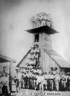 View of an Spanish Fort, (19th century), 1920s