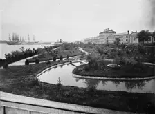 View of Annapolis, Maryland (Naval Academy), between 1860 and 1880. Creator: Unknown
