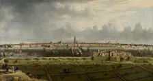 View of Antwerp from the Vlaams Hoofd, 1658. Creator: Anonymous