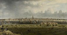 View of Antwerp from the Vlaams Hoofd, 1658. Creator: Anonymous