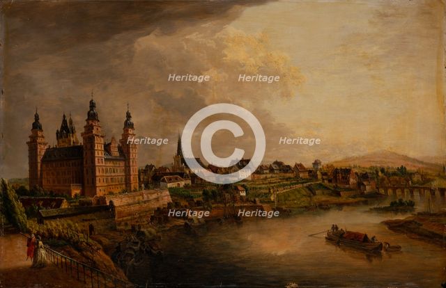 View of Aschaffenburg, 1786. Creator: Christian Georg Schutz.