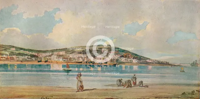 View of Appledore, North Devon, from Instow Sands, 1798, (1919). Artist: Thomas Girtin