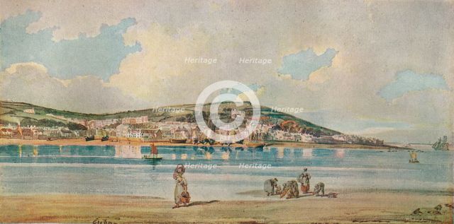 View of Appledore, North Devon, from Instow Sands, 1798, (1919). Artist: Thomas Girtin
