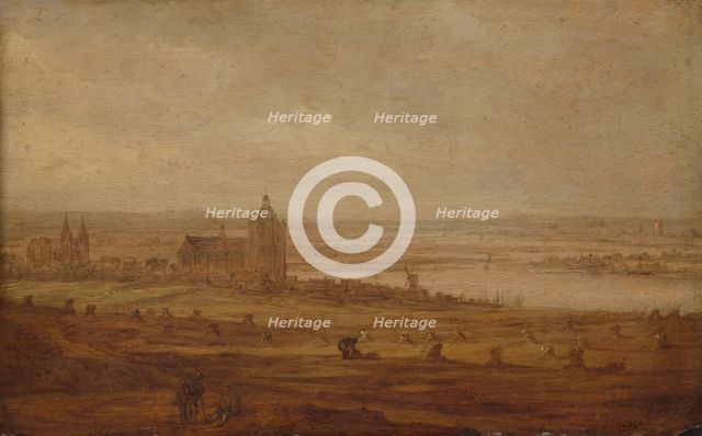 View of Arnhem, c.1644. Creator: Jan van Goyen.
