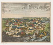 View of Ardabil, c.1674. Creator: Gaspar Bouttats