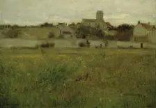 View of Auvers-sur-Oise, c1894. Creator: Eugen Jettel