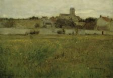 View of Auvers-sur-Oise, c1894. Creator: Eugen Jettel