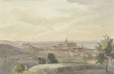 View of Bamberg from the south, mid-19th century. Creator: Johann Adam Klein