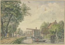 View of Baambrugh, 18th century. Creator: Johannes de Bosch