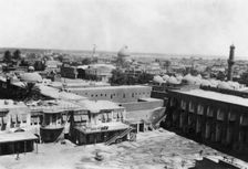 View of Baghdad from a block tower, 31st British general hospital, Mesopotamia, WWI, 1918