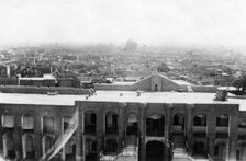 View of Baghdad from a block tower, 31st British general hospital, Mesopotamia, WWI, 1918