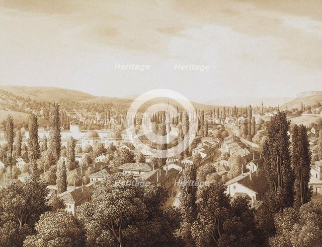 View of Bakhchisaray, 1824. Artist: Kügelgen, Carl Ferdinand, von (1772-1832)