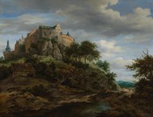 View of Bentheim Castle. Creator: Jacob van Ruisdael
