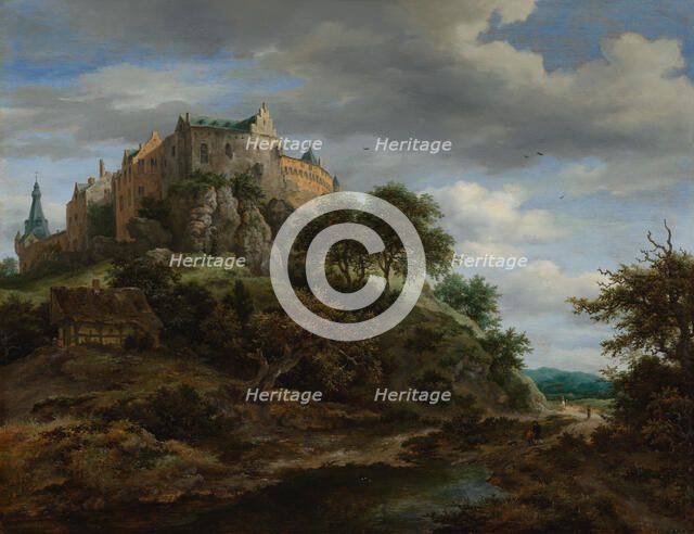View of Bentheim Castle. Creator: Jacob van Ruisdael.